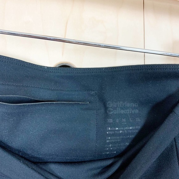 Girlfriend Collective Women's Black Compressive High-Rise 7/8 Legging Medium - Picture 5 of 5